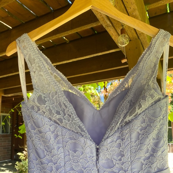 Morilee Gorgeous Lacey Lilac Bridesmaid, Prom, Alternative Wedding Dress (NWOT) - Picture 4 of 16